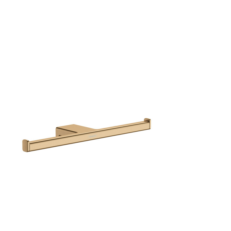 Porte-rouleau double hansgrohe AddStoris, Bronze brossé