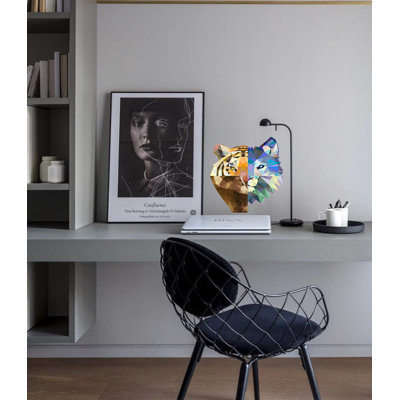 Adhésif décoratif animaux polygonaux