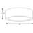 Nitesh Acrylic LED Flush Mount-24418235-24418233