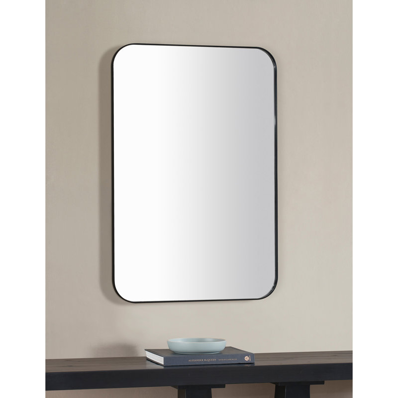 Metal Flat Wall Mirror