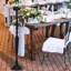 Hamptons 41.25" H 5-Candle Metal Floor Candelabra