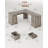Suter L-Shaped Executive Desk with File Drawer and Power Outlet-1623010850