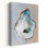Nautical Whispers I Abstract Blue Coastal Shells & Coral, peinture d'art contemporain