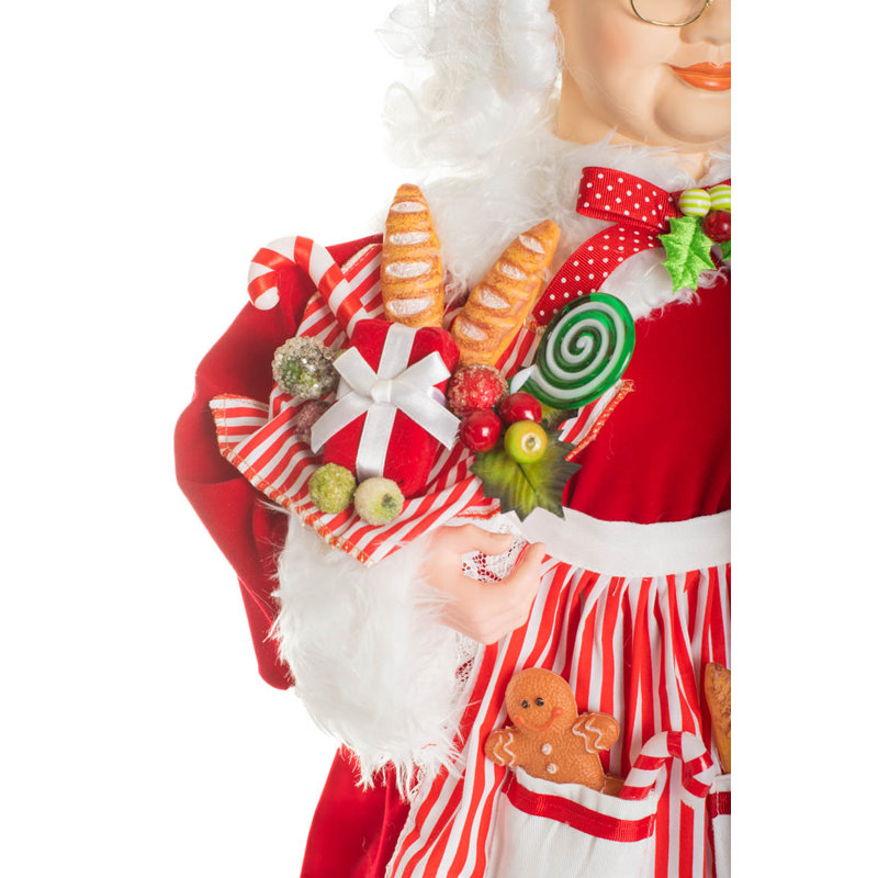 Rouge classique Mme Claus