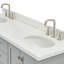 Ensemble de meuble-lavabo double 67 po avec plateau Cambridge-90865112