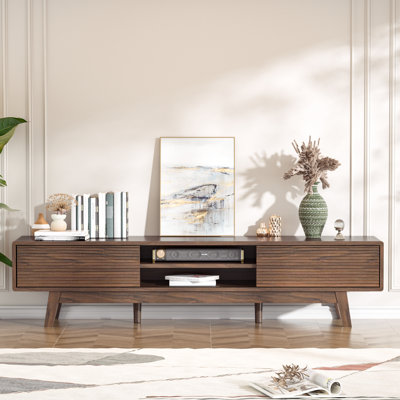 59" Tv Console, Mid Century Modern Media Console For 55/60/65 Inch Tv