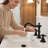 Farmhouse 8 In. Widespread Double Handle Bathroom Faucet 3-Holes With Pop-Up Drain Assembly -115707353