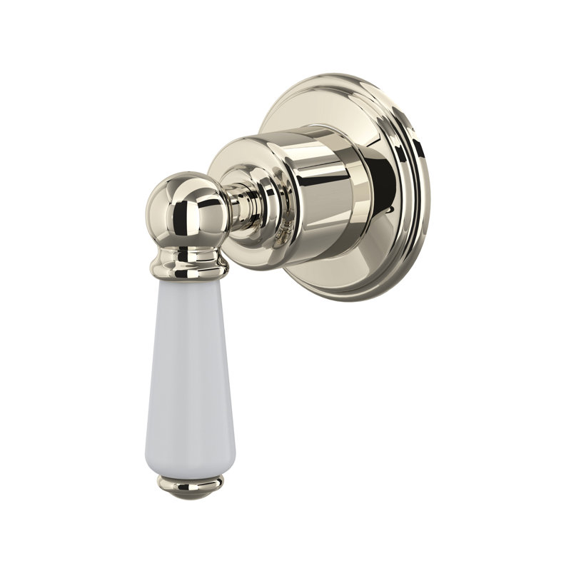 Edwardian™ Trim for Volume Control and Diverter, Polished Nickel