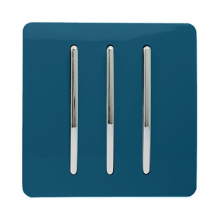 Trendi Switch 3 Gang 1 or 2 way Rocker Light Switch