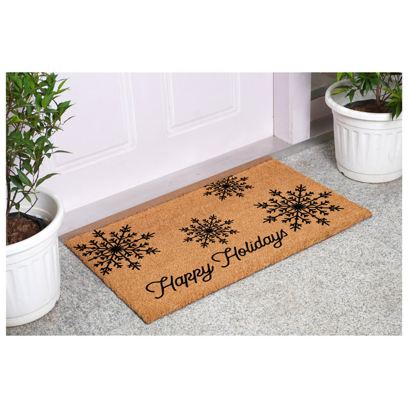 Paillasson Snowflakes 17 po x 29 po, L 36 po x L 72 po