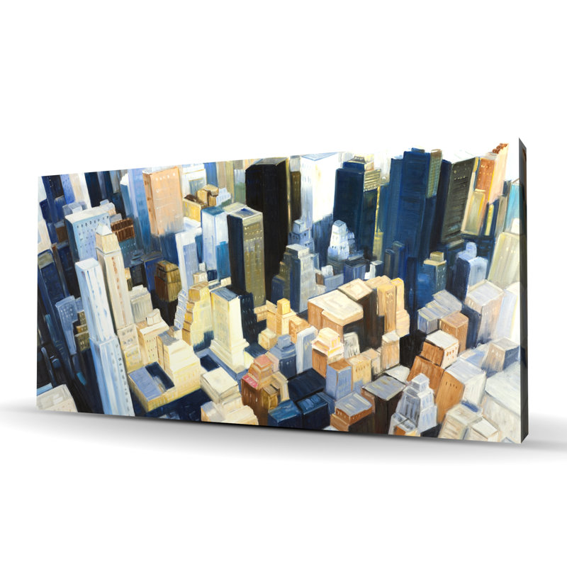 Manhattan View Empire State Building Canvas - Home Decor