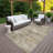 Machine Washable Indoor/Outdoor Earleville ACN2369 Abstract Rug-1094917139
