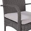  [Ensemble de 2] Chaise en osier Cordoba Kd Pe-1299620904