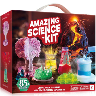 Trousses de science pour les enfants de 85 ans et plus - Expérimentation en sciences, jouets, cadeaux pour les garçons de 6 à 12 ans