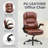 Ergonomic Executive Chair with Flip-up Armrests-1997174201