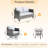 Outdoor Furniture 7-piece Set-938016412