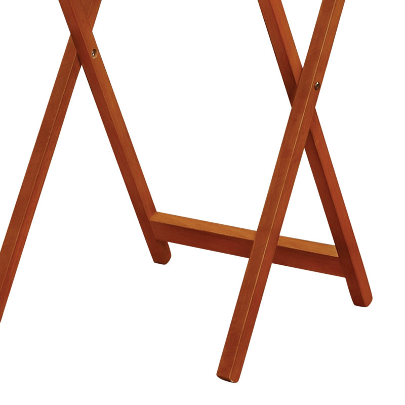 Ensemble de tables-plateaux 4 pièces Mariefred, Brun