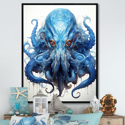 Pieuvre, céphalopode azur