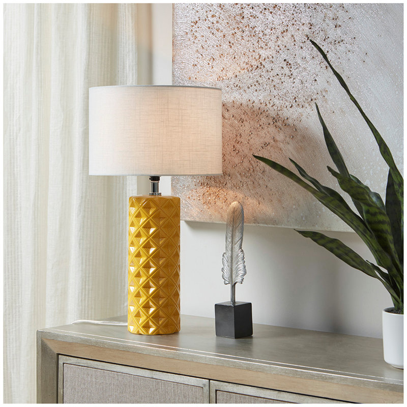 Lampe de table géométrique