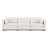 112" W 3-Piece Polyester Upholstered Modular Sofa with Reversible Cushions -2134640690