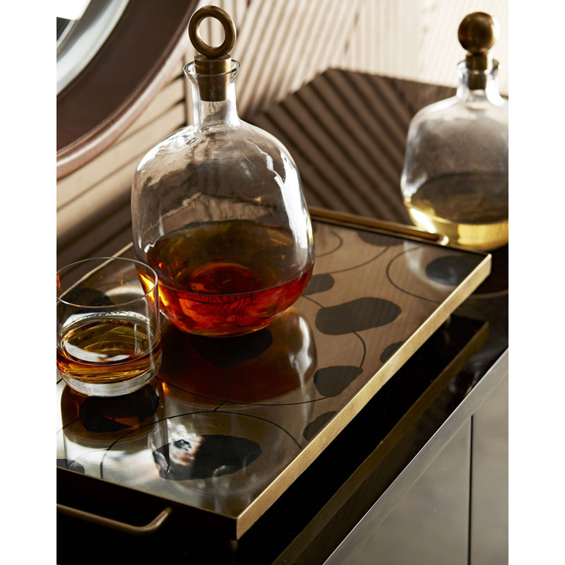 Frances 2 - Piece Glass Whiskey Decanter Set