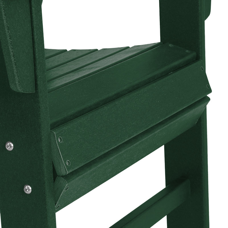 Ensemble de 2 chaises Adirondack Modern Curveback, Green