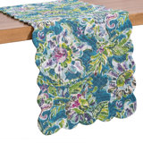Violet Cotton Table Runner