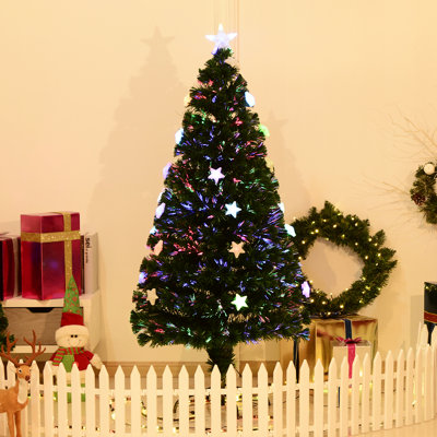 Lighted Artificial Christmas Tree