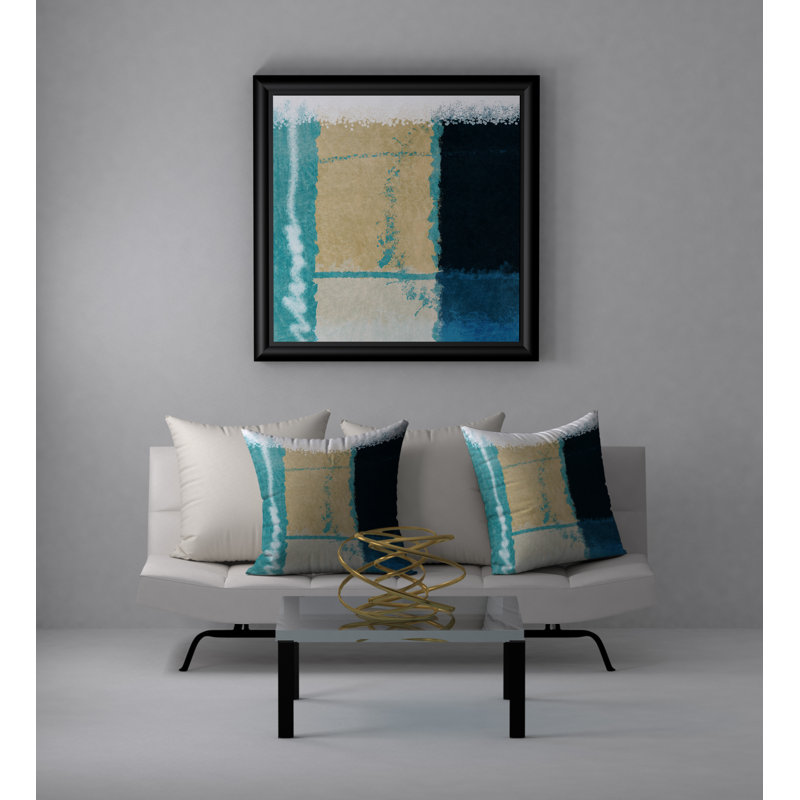 Charmante Coussin décoratif carrée invincible, 24 po x 24 po