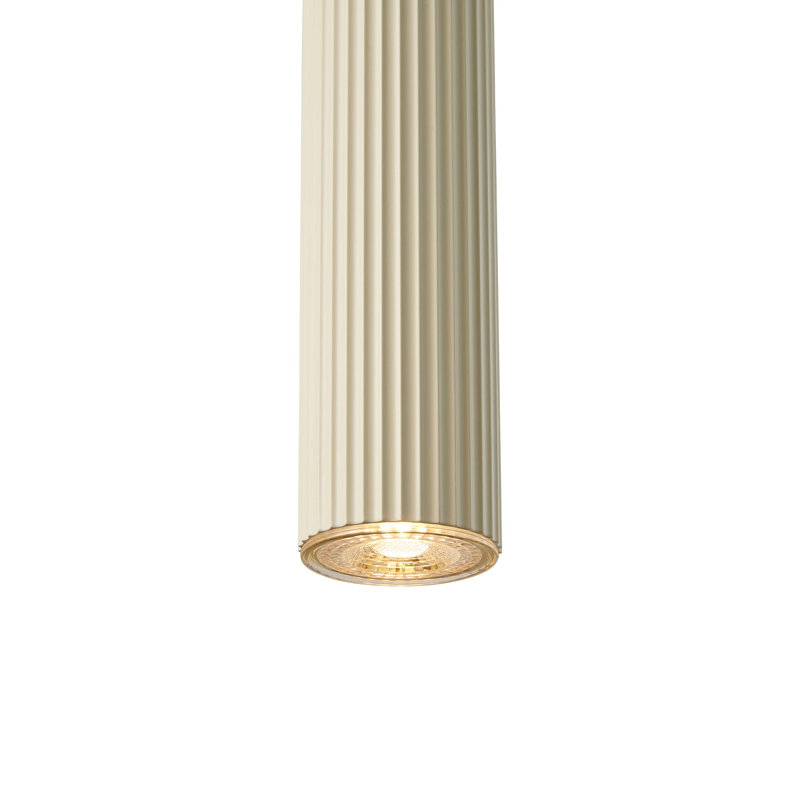 Vico 1 - Light Unique/Statement Pendant, White, Beige