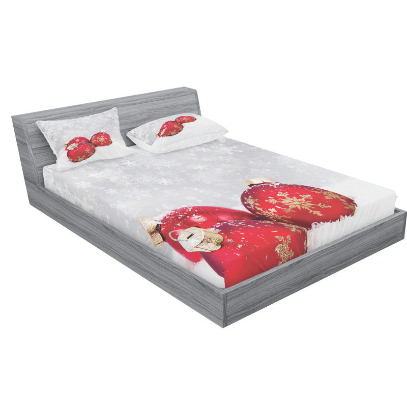 Microfiber Sheet Set, Full Sheet Set with Fitted Sheet