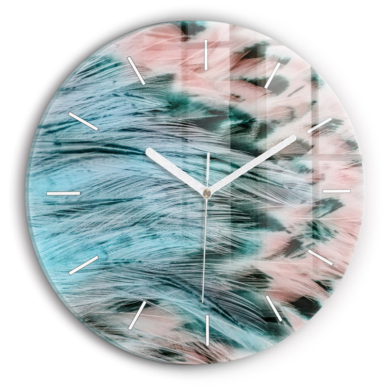 Glass Wall Clock