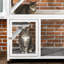 Maison d'extérieur pour chat avec plusieurs caractéristiques pour le confort et le divertissement félins-1042681117