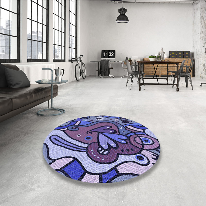 Indoor Rug, Round 8'