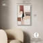 "Plaster Collage III", reproduction d'art sur toile par Art Remedy, cadre argenté, 16 x 24-654509527-654509521