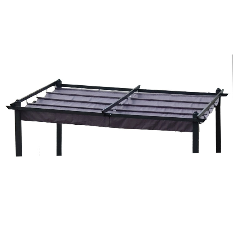 Auvent de remplacement pour abri de soleil 13 x 10 pi - gris protégé, assemblage facile 13 x 10 par le haut, gris, à assembler