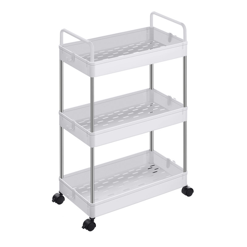 Amatrudo Metal Bar Cart, White