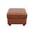 36.3" Genuine Cowhide Leather Ottoman-654804260