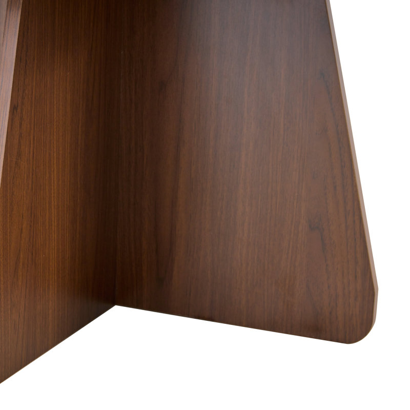 Tables gigognes 2 pièces Mid-Century, Noyer