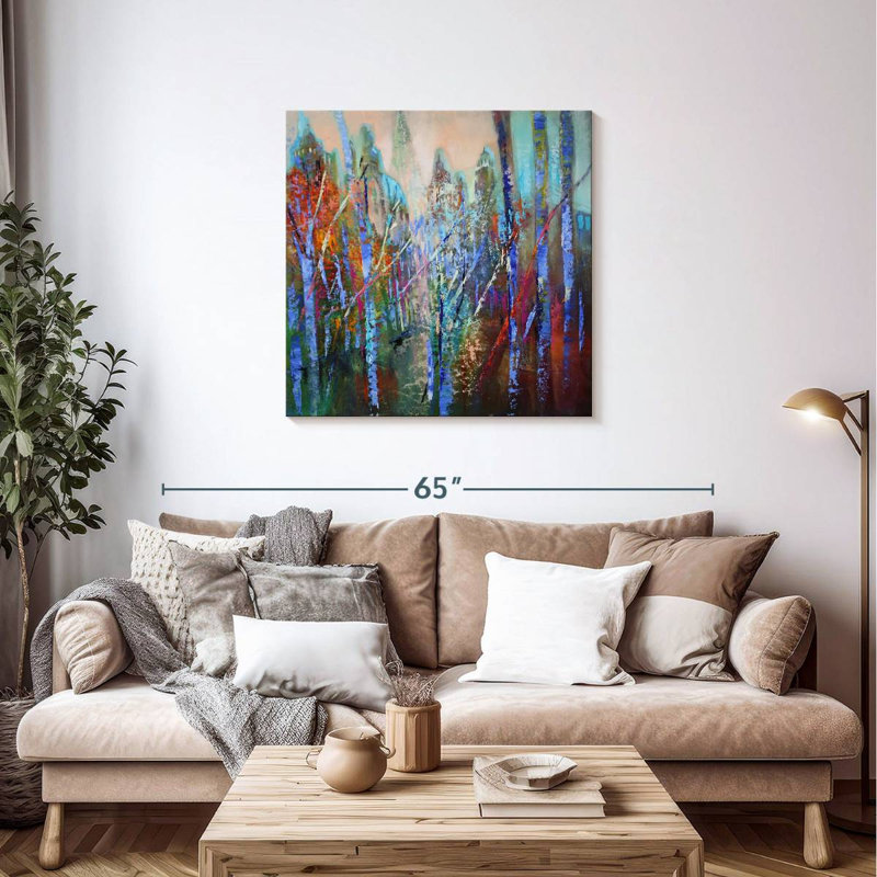 Avery Spring In The Castle, 36" H x 36" W