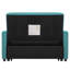 2 Seater Linen Sofa Bed-364745024