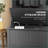 Hall Tree with Storage Bench, Coat Rack with 4 Hooks &amp; Shoe Storage | Black | MDF-883639708