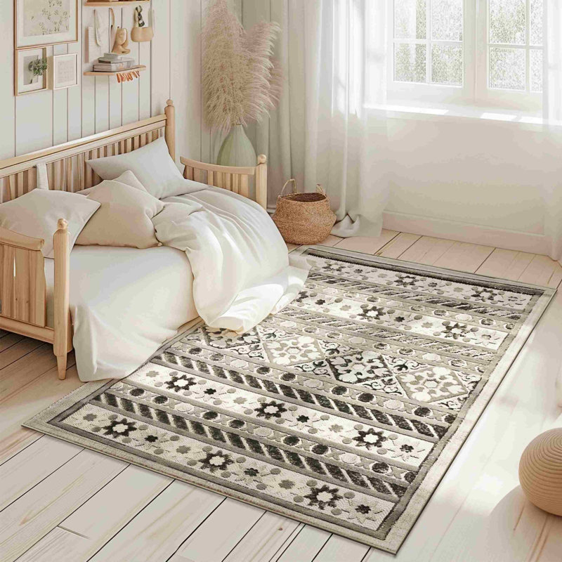 Joseph Rug DESIGN 5516, Grey, Rectangle 7'11" x 10'10'