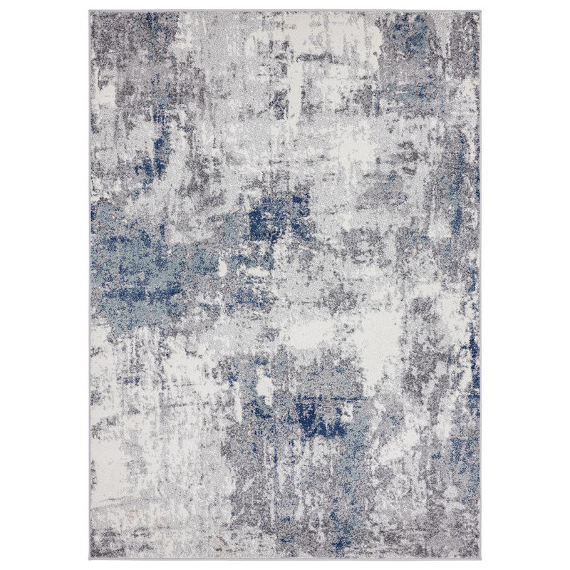 Abstract Indoor Rug, Rectangle 8' x 10'