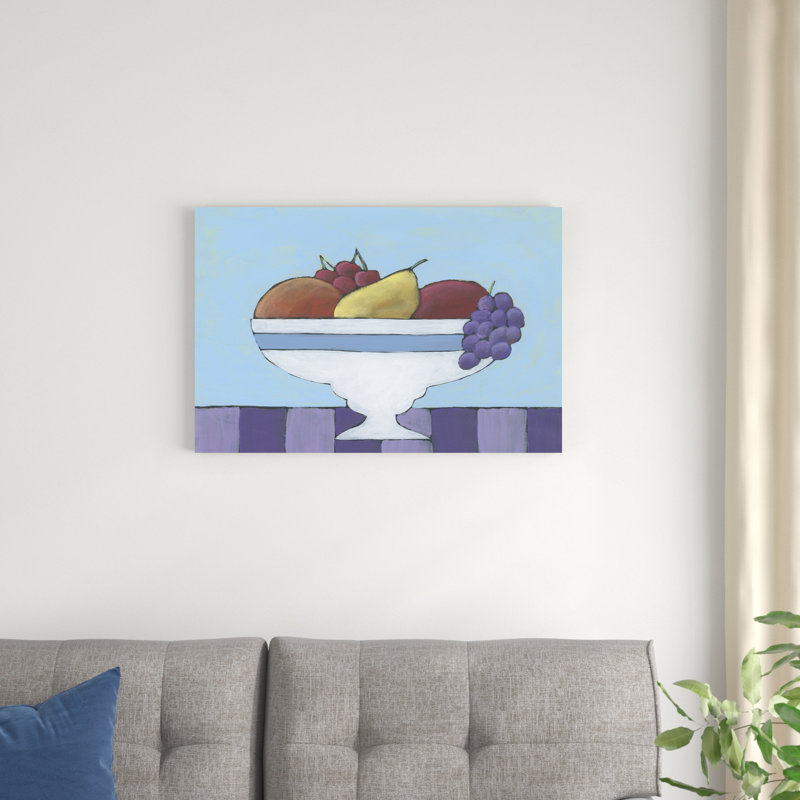 Bol à fruits blanc II, H 20 po x l 30 po