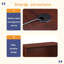 Bureau pratique robuste 60 po x 24 po