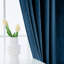 Safia 100% Crushed Velvet Eyelet Sheer Window Curtains-49251791-49251640