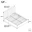 XR Living Maisie Fabric Ottoman Bed with LED Lighting-108896915-108896914