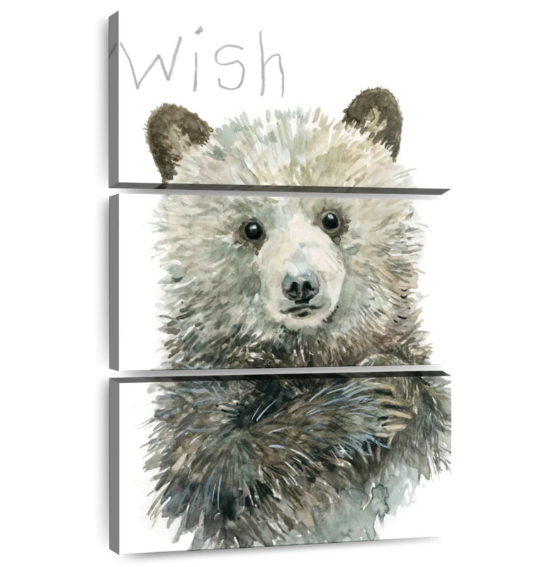 Brampt Forest Fur Baby Bear, 45" H x 28" W