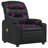 Faux Leather Recliner-97814352